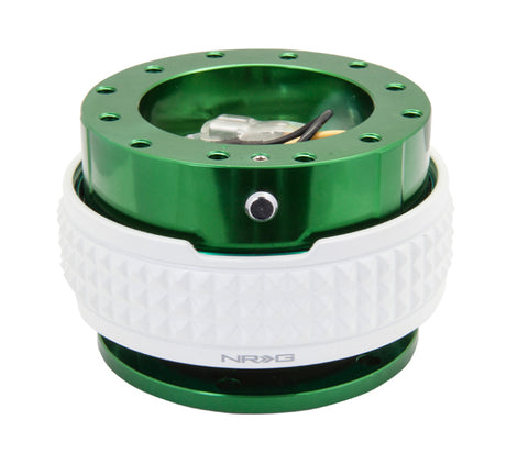 NRG Quick Release Kit - Pyramid Edition - Green Body / Glow In The Dark Pyramid Ring