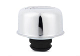 Ford Racing Logo Push-In Type Air Breather Cap - Chrome