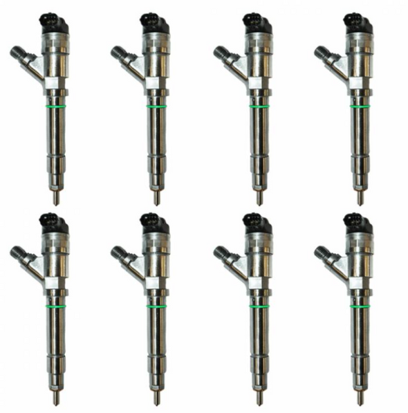 Exergy 06-07 Chevrolet Duramax 6.6L LBZ New 60% Over Injector - Set of 8