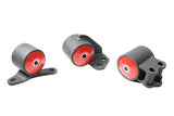 Innovative 92-95 Civic B/D Series Black Steel Mounts 85A Bushings (2 Bolt)
