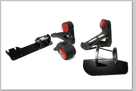 Innovative 88-91 Civic K-Series Black Steel Mounts 75A Bushings