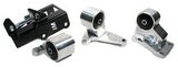 Innovative 92-95 Civic H-Series Silver Aluminum Mounts 85A Bushings