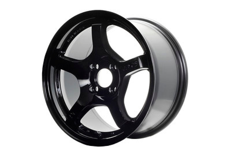 Gram Lights 57CR 19x9.5 +45 5x114.3 Glossy Black Wheel