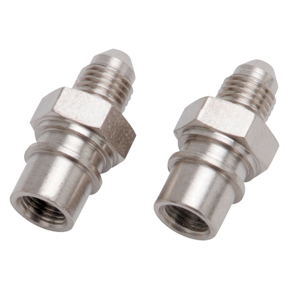 Russell Performance -4 AN Metric Adapter Fitting (2 pcs.) (Beveled)