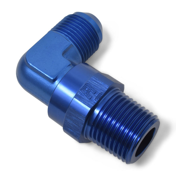 Russell Performance -8 AN 90 Degree Male to Male 3/8in Swivel NPT Fitting