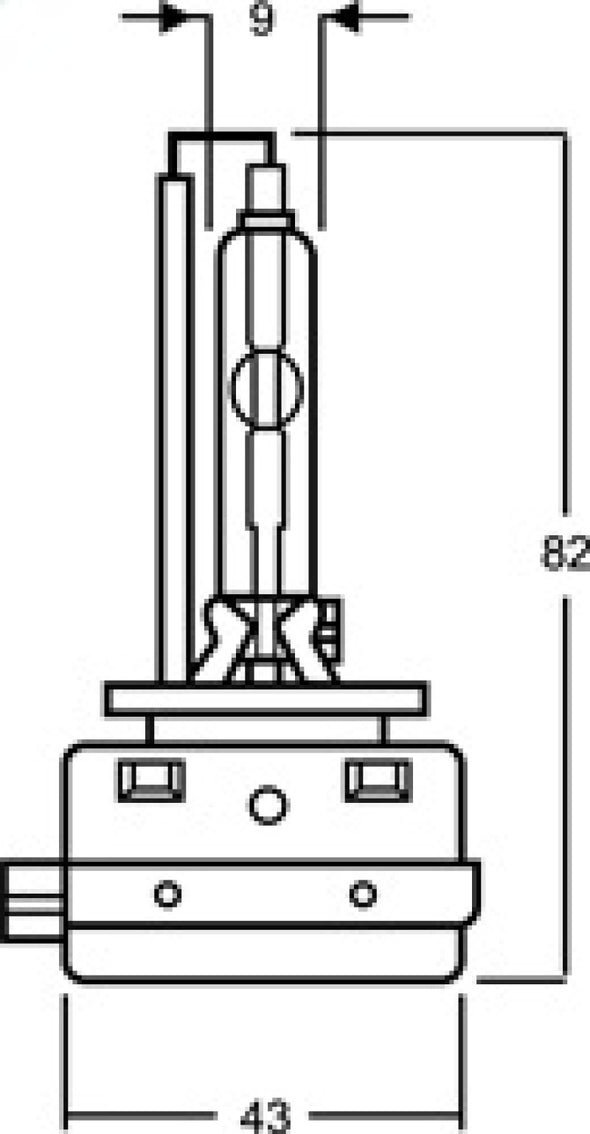 Hella HID Capsule D1S 12V 35W Bulb