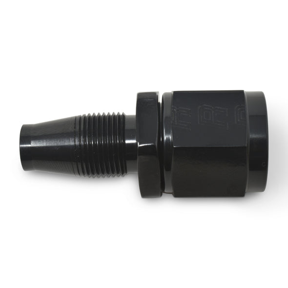 Russell Performance -6 AN Straight Hose End Without Socket - Black