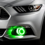 Oracle 15-17 Ford Mustang Dynamic RGB+A Projector Surface Mount Fog Light Halo Kit -