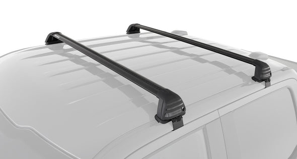 Rhino-Rack 04-08 Ford F150 Supercrew Vortex ROC25 Flush 2 Bar Roof Rack - Black