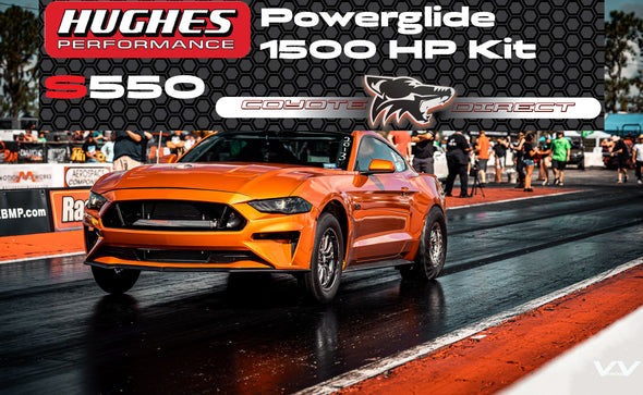 Hughes Performance 1,500hp Powerglide Kit S550
