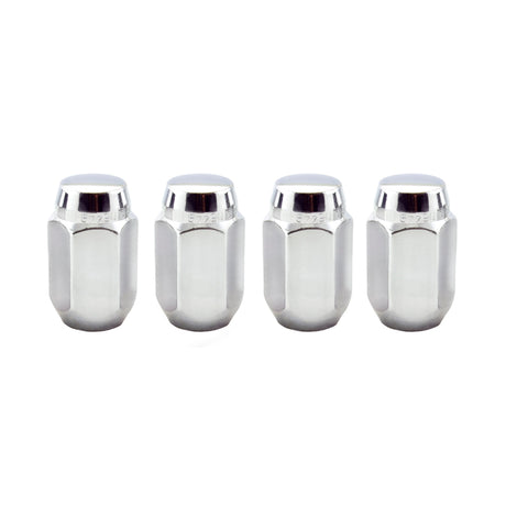 McGard Hex Lug Nut (Cone Seat) 1/2-20 / 13/16 Hex / 1.5in. Length (4-Pack) - Chrome