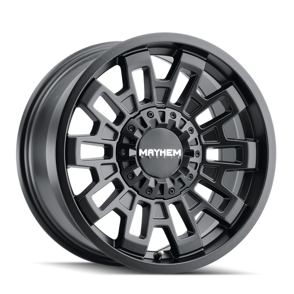 Mayhem 8113 Cortex 18x9 / 5x127 BP / 0mm Offset / 87.1mm Hub Matte Black Wheel