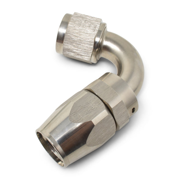 Russell Performance -12 AN Endura 120 Degree Full Flow Swivel Hose End (With 1-1/8in Radius)
