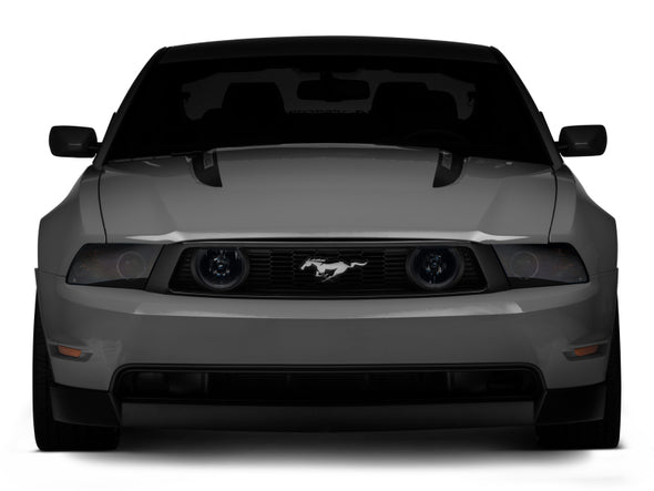 Raxiom 05-12 Ford Mustang GT LED Halo Fog Lights (Smoked)