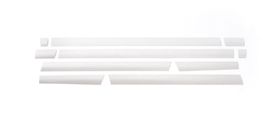 Putco 15-20 Ford F-150 Reg Cab 8ft Long Box (4.25in Tall - 10pcs) Stainless Steel Rocker Panels