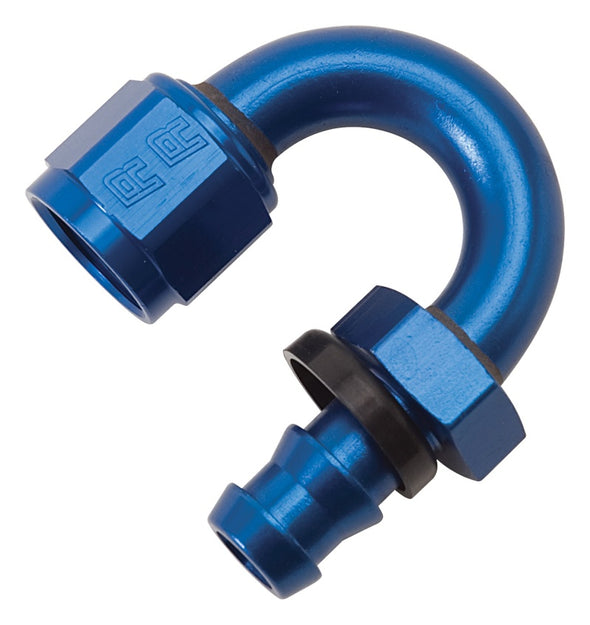 Russell Performance -10 AN Twist-Lok 180 Degree Hose End (15/16in Radius)