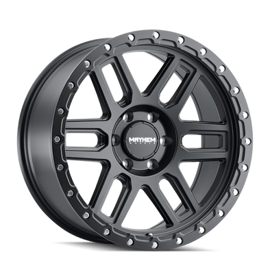 Mayhem 8304 Delta 17x9 / 5x139.7 BP / 0mm Offset / 108.1mm Hub Matte Black Wheel