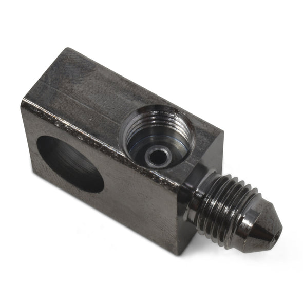 Russell Performance -3 AN SAE Brake Adapter Fitting (Black)