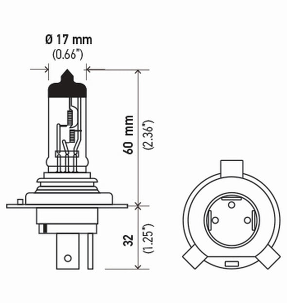 Hella Bulb Hs1 12V 35/35W Px43T T4625 Sb