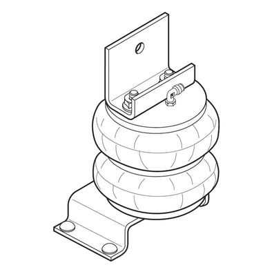 Firestone Ride-Rite Air Helper Spring Kit Front 90-07 F35 (W217602070)