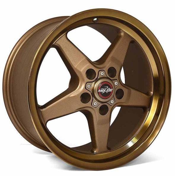 Race Star 92 Drag Star Bracket Racer 17x9.5 5x115BC 6.125BS Bronze