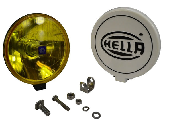 Hella 500 Series ECE 6.4in 55W Round Driving Beam Amber Light