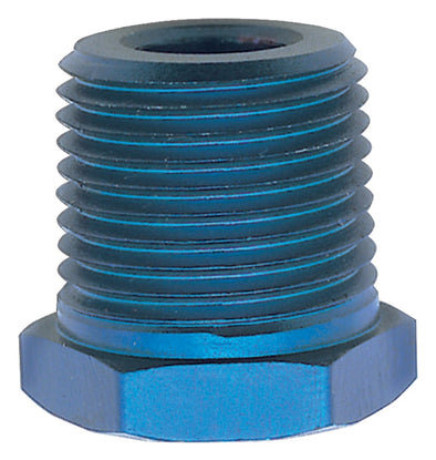 Russell Performance 1/2in Male to 1/8in Female Pipe Bushing Reducer (Blue)