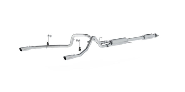 MBRP 2015 Ford F-150 5.0L 3in Cat Back Dual Split Rear Exit AL Exhaust System