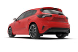 Rally Armor 19-25 Ford Focus ST MK4 Black UR Mud Flap w/White Logo