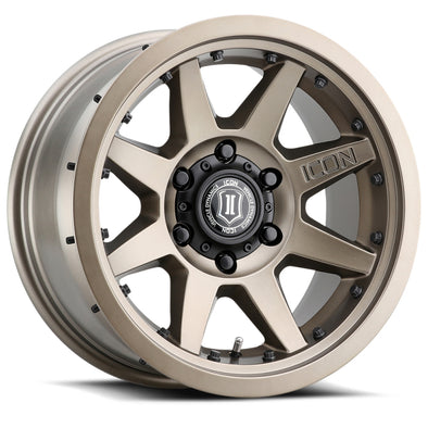 ICON Rebound Pro 17x8.5 6x135 6mm Offset 5in BS 87.1mm Bore Bronze Wheel