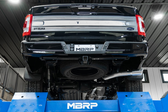 MBRP 2021+ Ford F-150 Powerboost Hybrid 3in Single Side Exit - T304