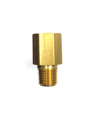 Ridetech Brass Check Valve 1/4in NPT x 1/4in NPT