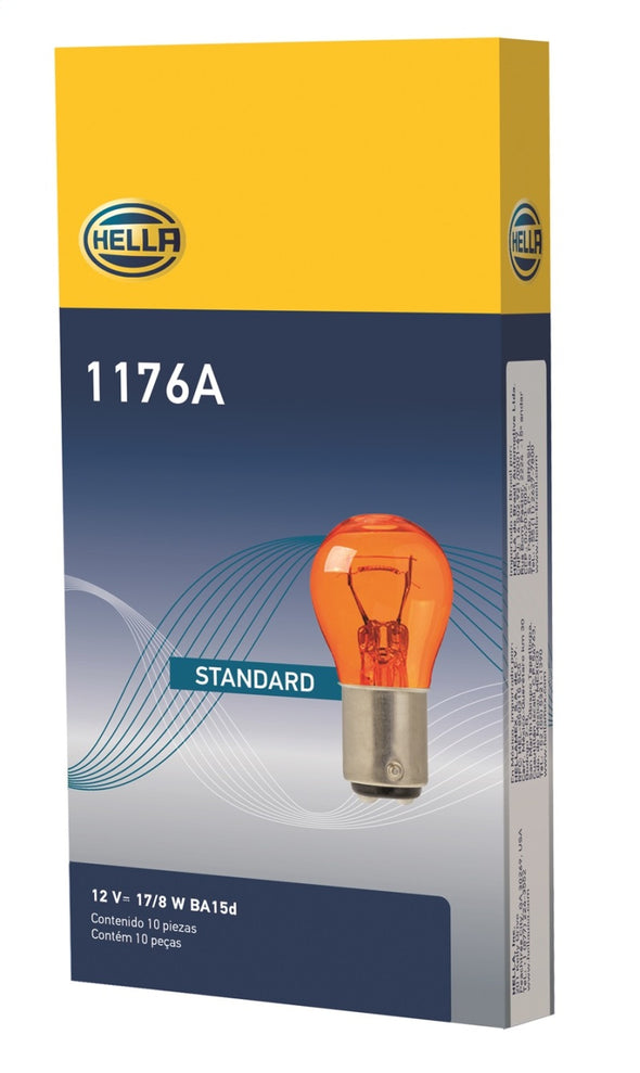 Hella BULB 1176A 12V 16/8W BA15d S8 - Min Qty 10 (211656701)