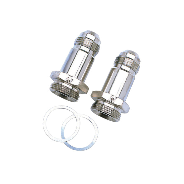 Russell Performance -8 AN Carb Adapter Fittings (2 pcs.) (Endura)