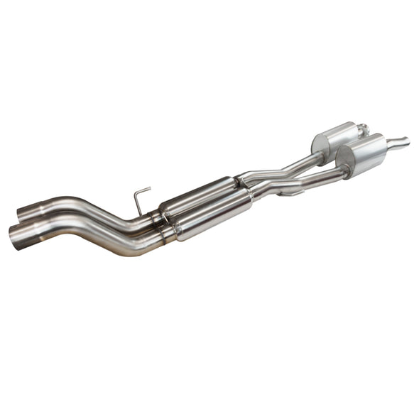 Kooks 17-19 Ford F150 Raptor EcoBoost 3in Dual Cat-Back Exhaust (2 Muff/2 Resonators) Use OEM Pipes