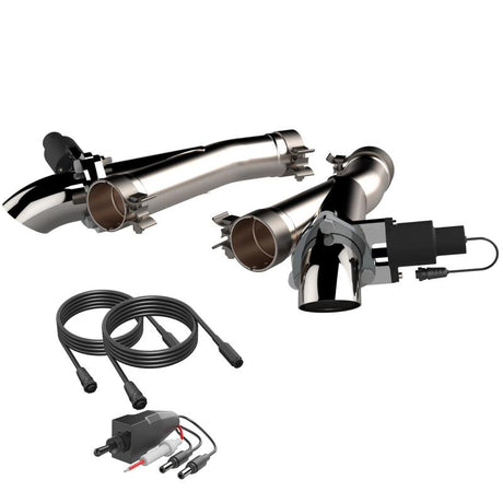 2012-2022 Jeep Grand Cherokee SRT Trackhawk Dodge Durango SRT QTP Aggressor Cutout Pipes