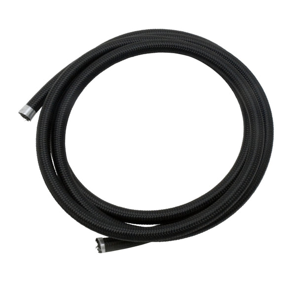 Russell Performance -8 AN ProClassic Black Hose (Pre-Packaged 100 Foot Roll)