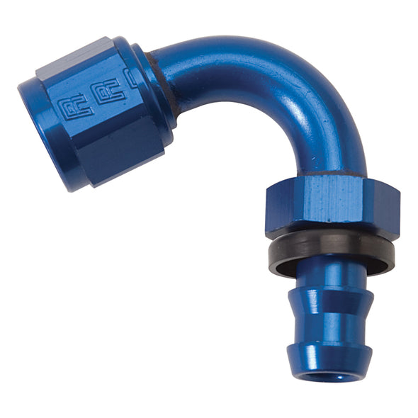 Russell Performance -6 AN Twist-Lok 150 Degree Hose End (9/16in Radius)