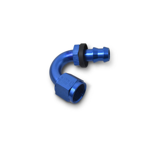 Russell Performance -8 AN Twist-Lok 150 Degree Hose End (3/4in Radius)