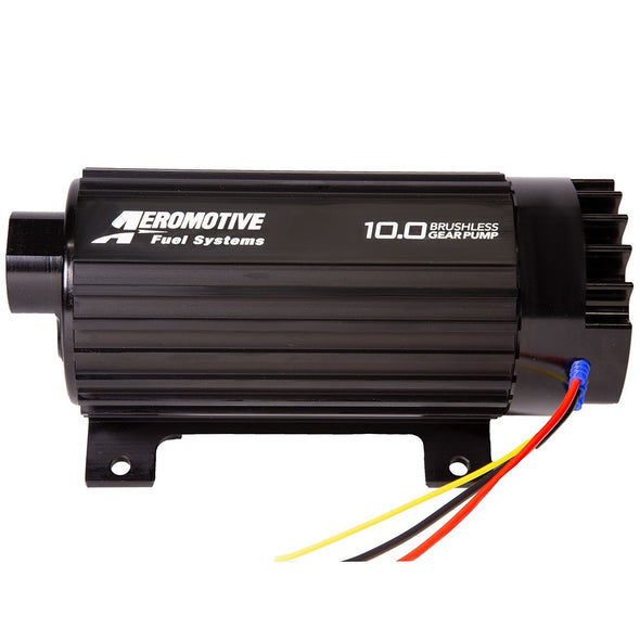 Aeromotive 11198 10GPM Brushless Spur Gear Fuel Pump with True Variable Speed Control, In-Line
