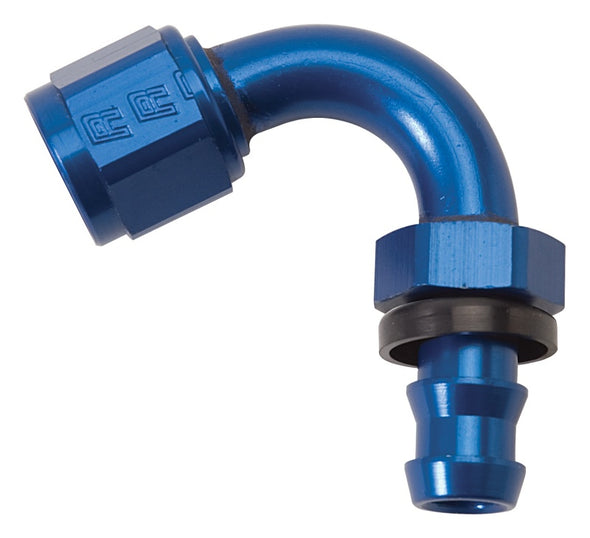 Russell Performance -10 AN Twist-Lok 150 Degree Hose End (15/16in Radius)