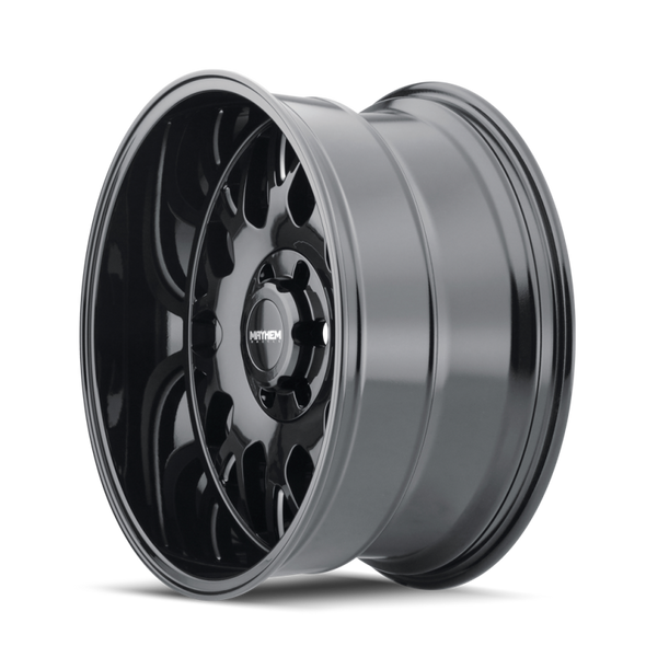 Mayhem 8110 Tripwire 20x10 / 6x135 BP / -19mm Offset / 106mm Hub Black w/ Milled Spokes Wheel