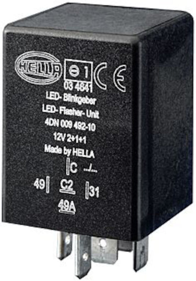 Hella Flasher Unit Led 12V 2+1+1