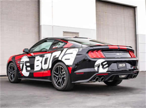 Borla 2018 Ford Mustang GT 5.0L AT/MT 2.5in S-Type Exhaust w/o Valves (Rear Section Only)