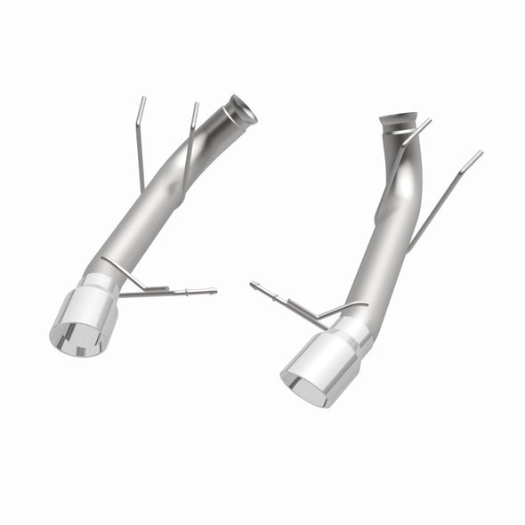 MagnaFlow 13 Ford Mustang Dual Split Rear Exit Stainless Axle-Back Cat Back Exhaust (Competition)