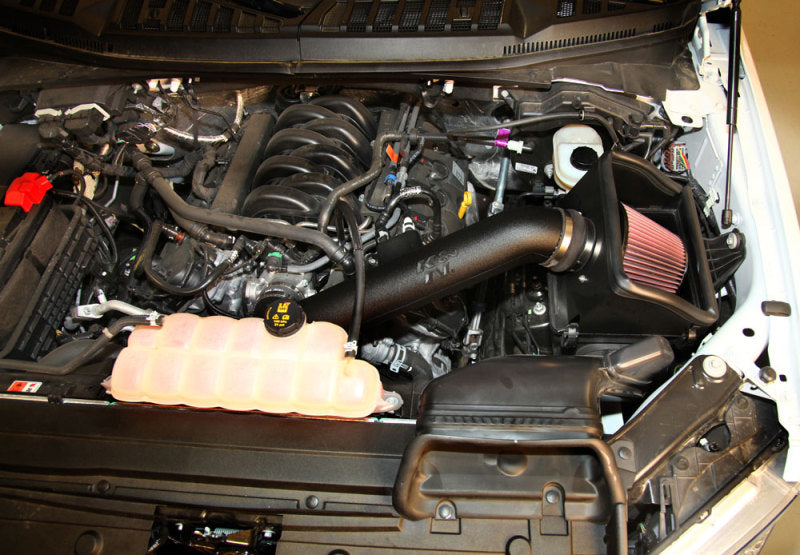 K&N 15-16 Ford F150 V8-5.0L AirCharger Performance Intake Kit