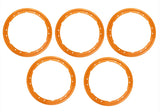 Ford Racing 2021+ Ford Bronco Functional Bead Lock Ring Kit - Orange