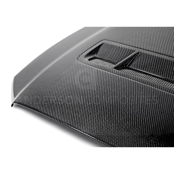 2010 - 2014 SHELBY GT500 AND 2013 - 2014 MUSTANG CARBON FIBER HOOD