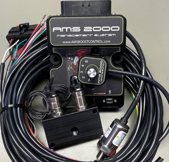 AMS-2000 Pro Boost Controller ADVANCED (NITROUS AND BOOST WITH STAGING DRIVER)