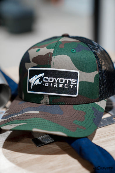 Coyote Direct Camo Trucker Snapback